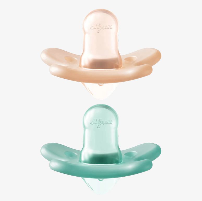 Difrax Silicone Pinky Pacifier Duo Pack