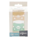 Difrax Silicone Pinky Pacifier Duo Pack