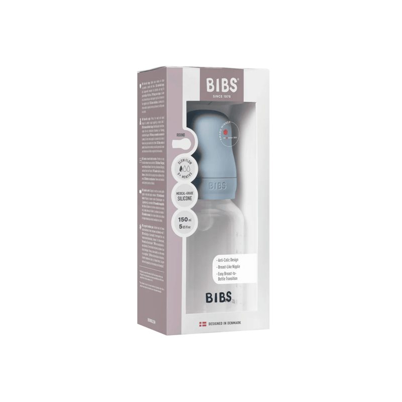 BIBS Baby Plastic Bottle - Silicone Nipple 150ml