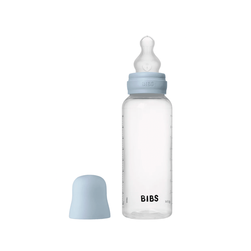 BIBS Baby Plastic Bottle - Silicone Nipple 270ml