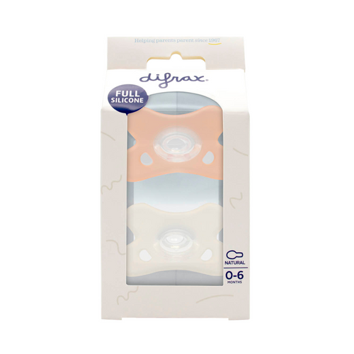 Difrax Pacifier 0-6 Months Duo Pack