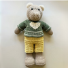 Hand Knitted Bear - Archie