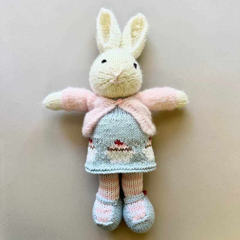 Hand Knitted Bunny - Belle