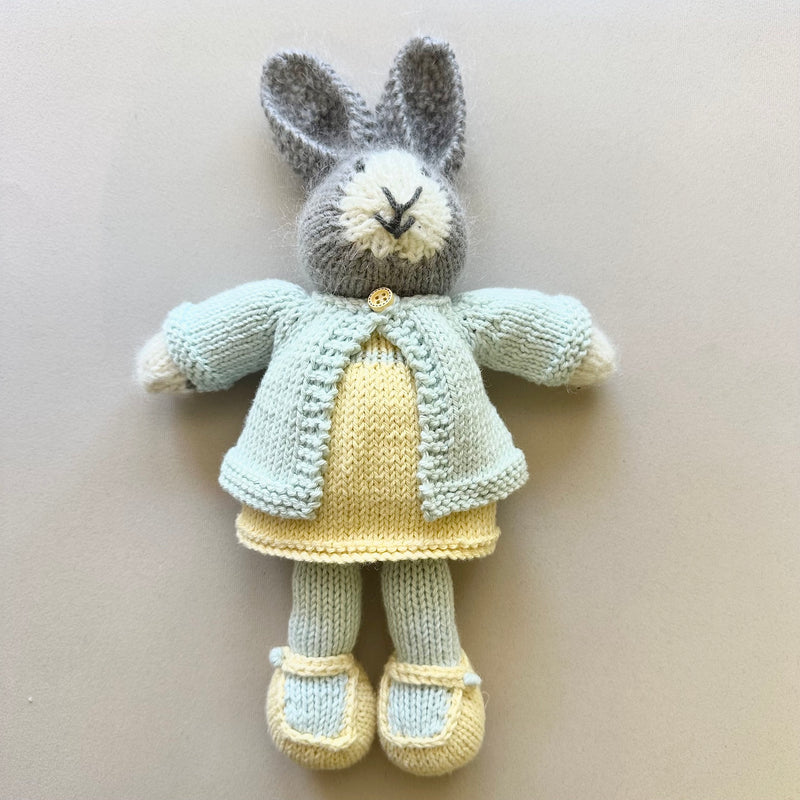 Hand Knitted Bunny - Clara