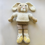 Hand Knitted Bunny - Toby