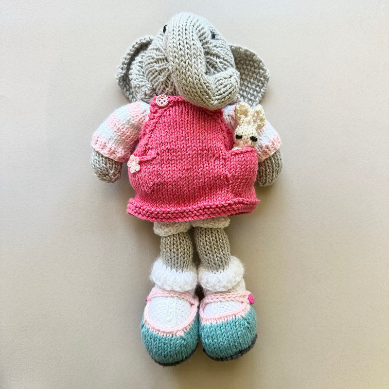 Hand Knitted Ellie - Poppy