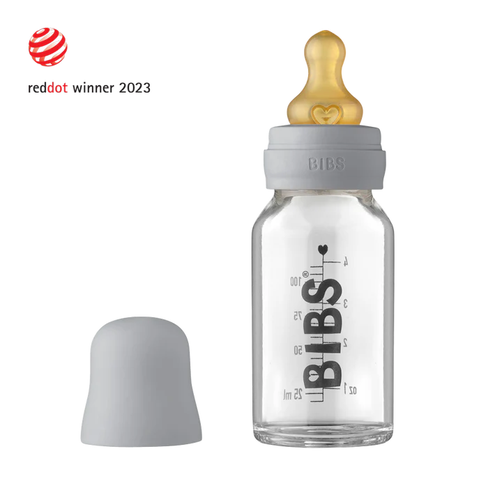 BIBS Baby Glass Bottle 110ml