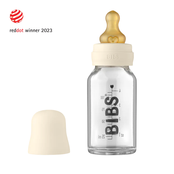 BIBS Baby Glass Bottle 110ml