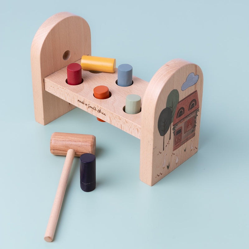 Wooden Hammering Toy (Little Greyton Collection)