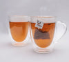 Tlou Glass Tea Cup with Handle 250ml (Set of 2)