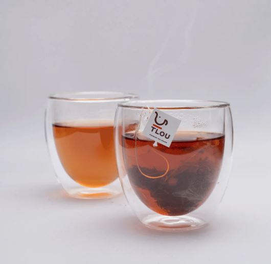 Tlou Glass Tea Tumbler 250ml (Set of 2)